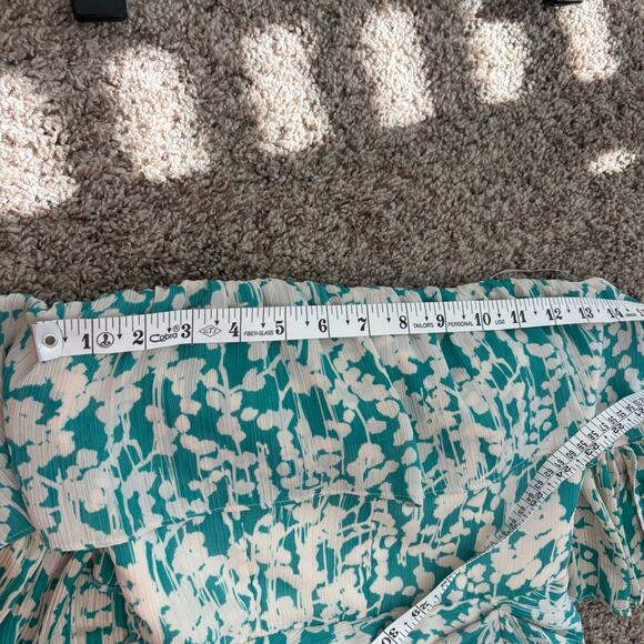 Amanda Uprichard Rosalinda Midi Dress Sz XS in Willow Wedding Guest Cocktail - Picture 7 of 12